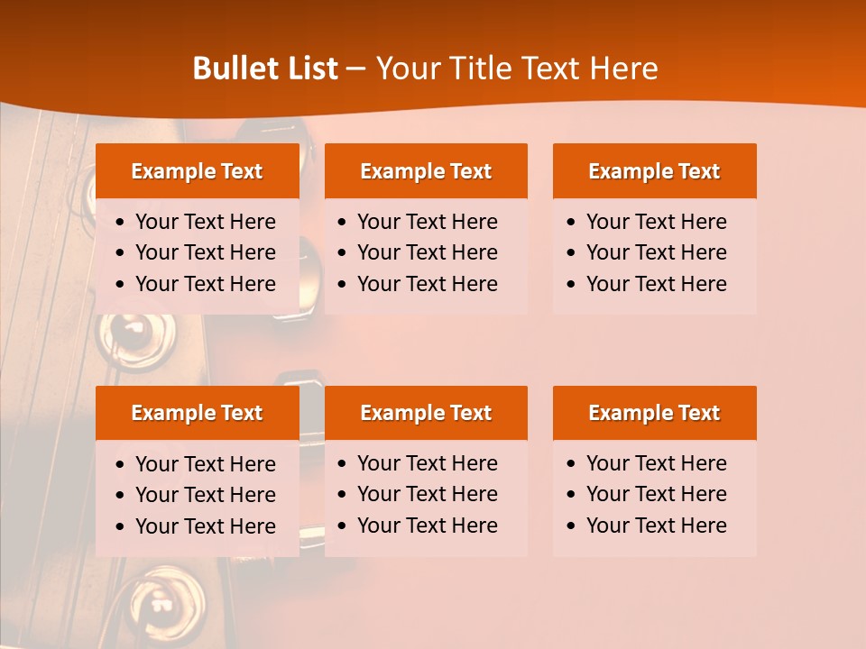 Cool Wood Entertainment PowerPoint Template