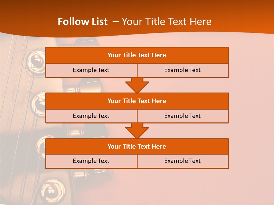 Cool Wood Entertainment PowerPoint Template