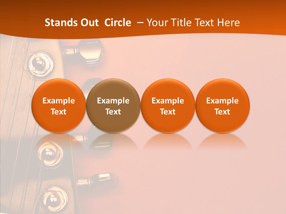 Cool Wood Entertainment PowerPoint Template