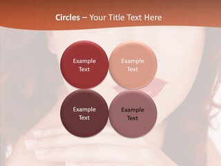 Lady Look Freshness PowerPoint Template