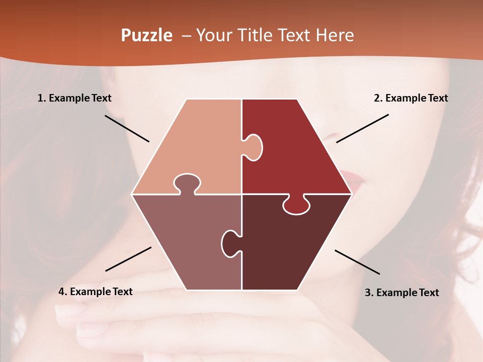 Lady Look Freshness PowerPoint Template