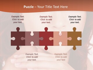 Lady Look Freshness PowerPoint Template