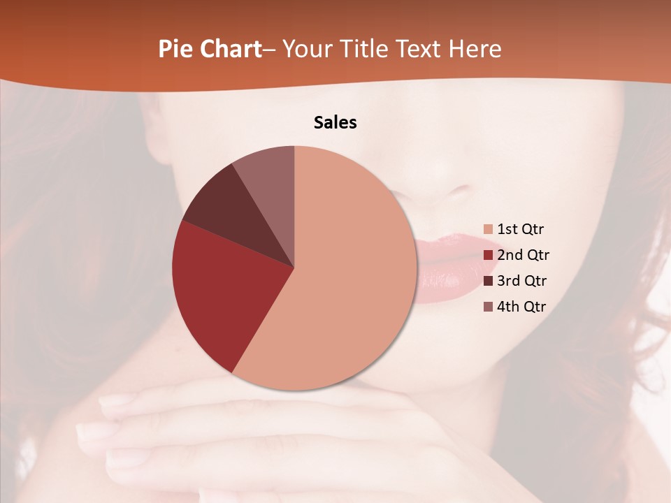 Lady Look Freshness PowerPoint Template