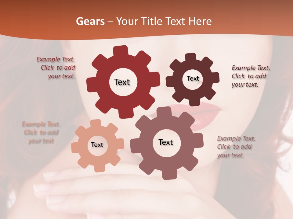 Lady Look Freshness PowerPoint Template