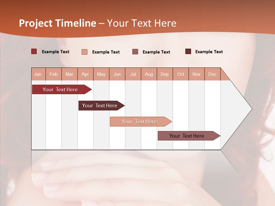 Lady Look Freshness PowerPoint Template