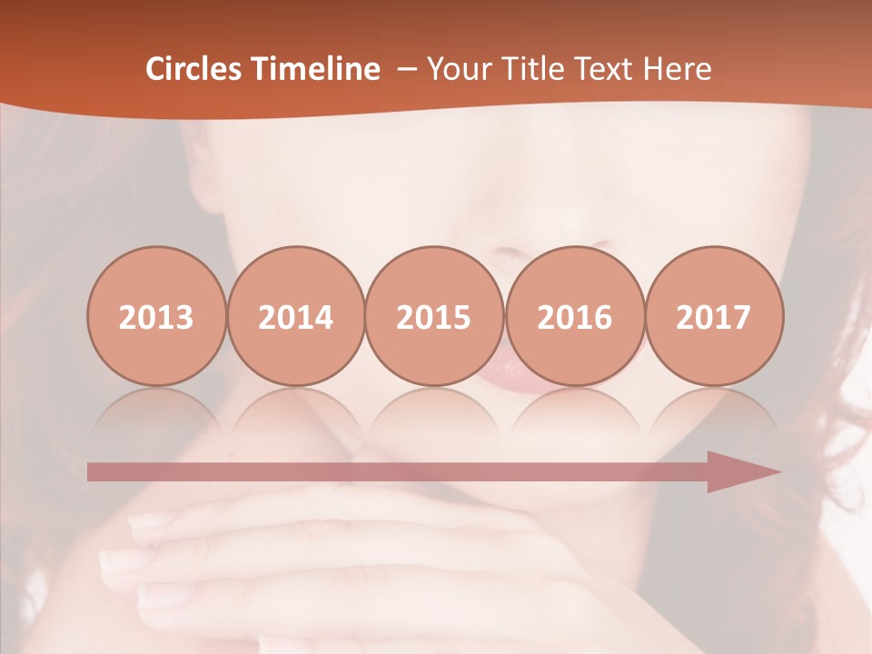 Lady Look Freshness PowerPoint Template