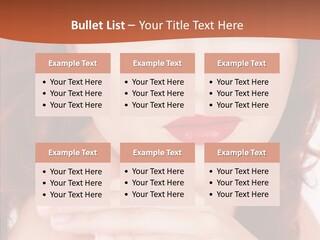 Lady Look Freshness PowerPoint Template