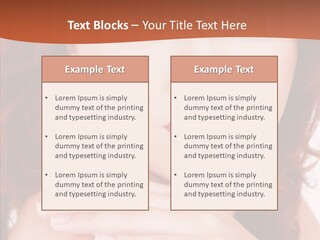 Lady Look Freshness PowerPoint Template