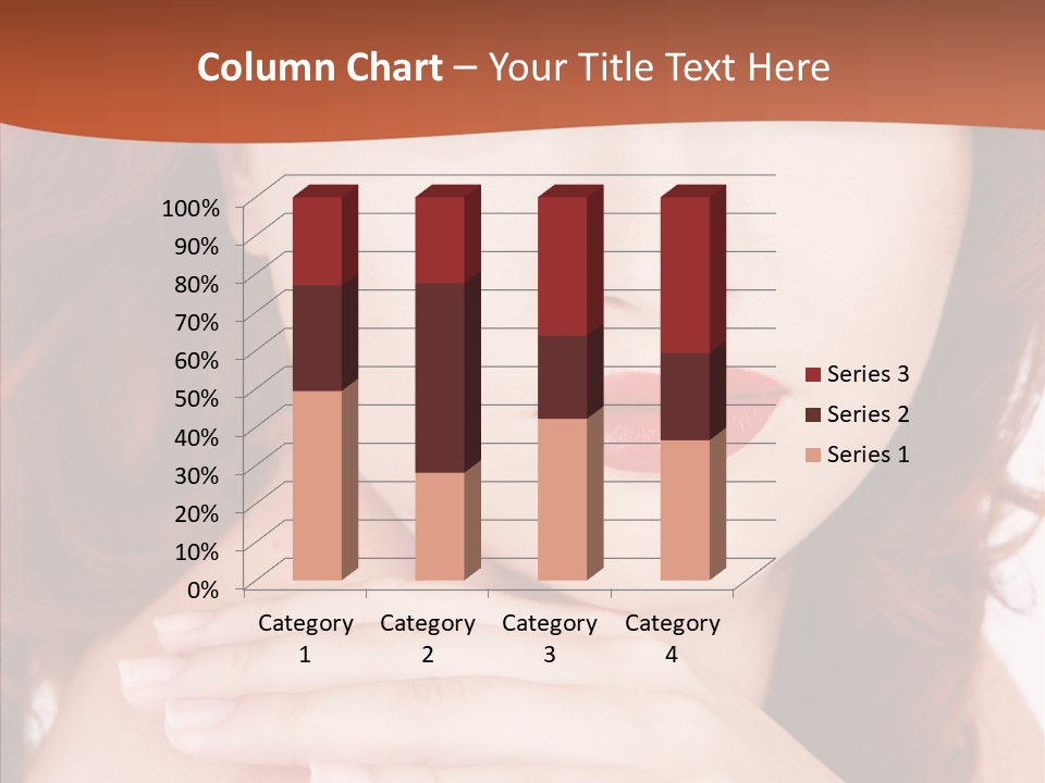 Lady Look Freshness PowerPoint Template
