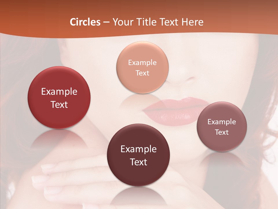 Lady Look Freshness PowerPoint Template