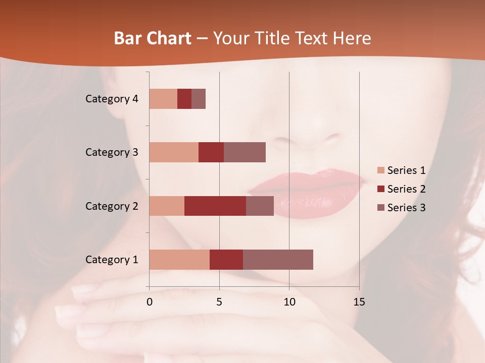 Lady Look Freshness PowerPoint Template