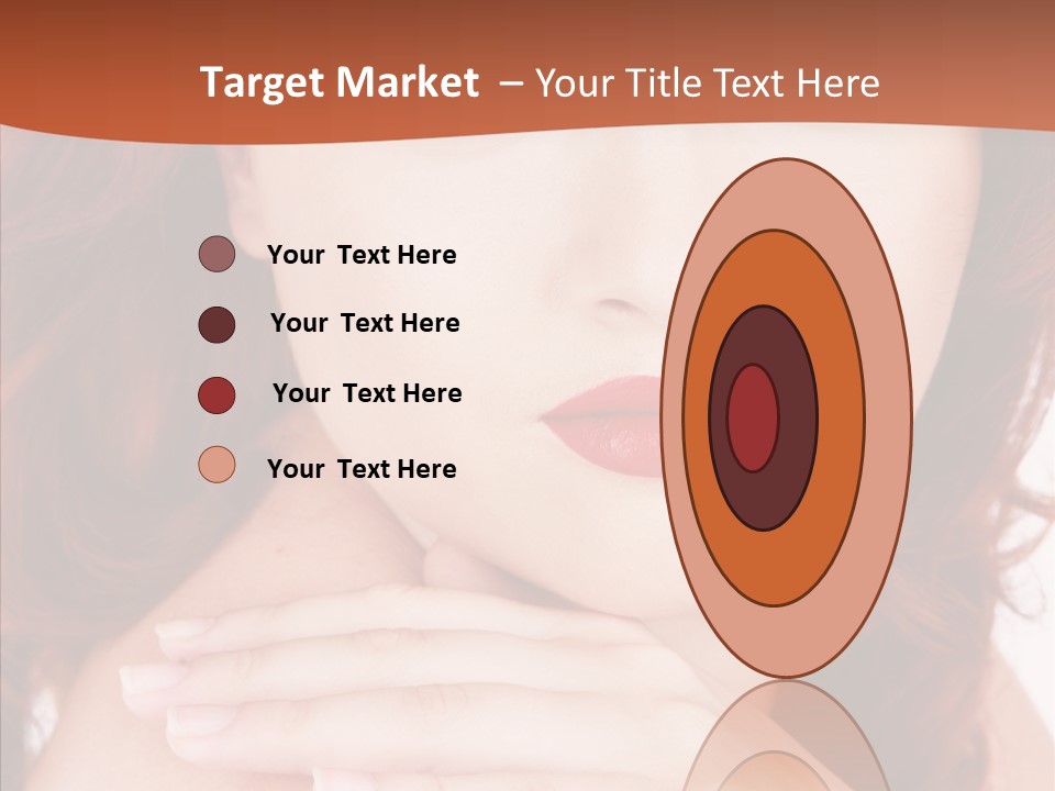Lady Look Freshness PowerPoint Template