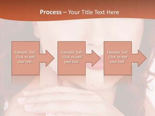 Lady Look Freshness PowerPoint Template