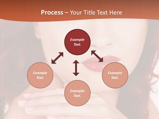 Lady Look Freshness PowerPoint Template