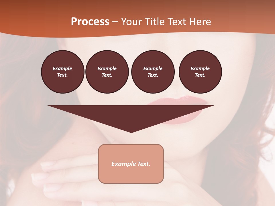 Lady Look Freshness PowerPoint Template