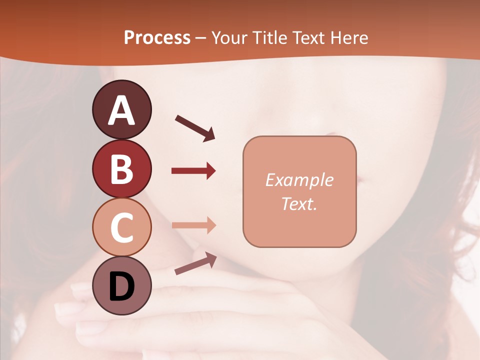 Lady Look Freshness PowerPoint Template