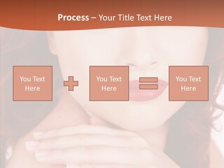 Lady Look Freshness PowerPoint Template