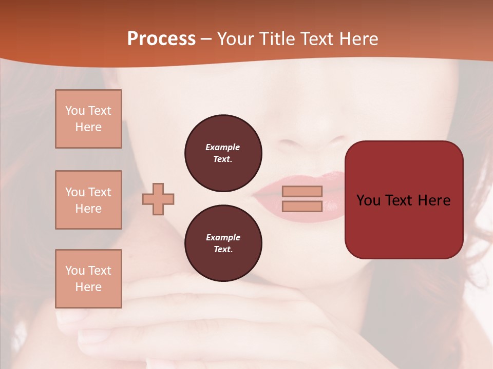 Lady Look Freshness PowerPoint Template