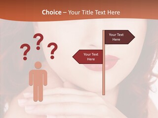 Lady Look Freshness PowerPoint Template