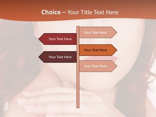 Lady Look Freshness PowerPoint Template