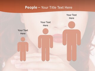 Lady Look Freshness PowerPoint Template
