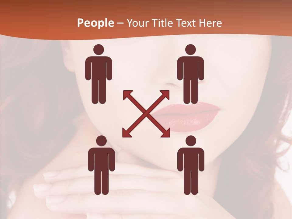 Lady Look Freshness PowerPoint Template