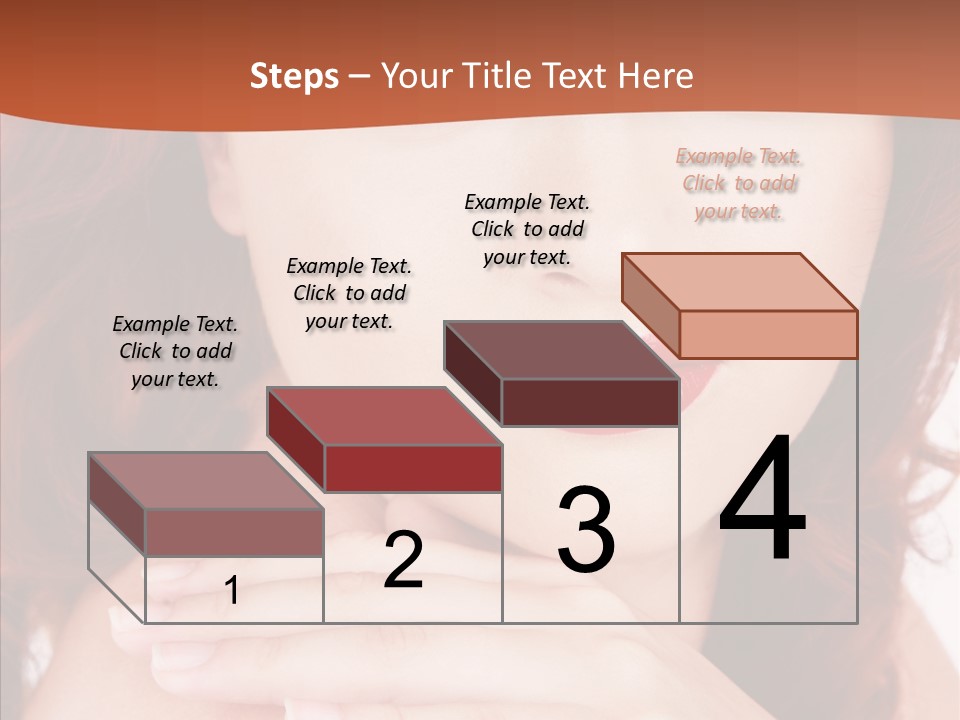 Lady Look Freshness PowerPoint Template
