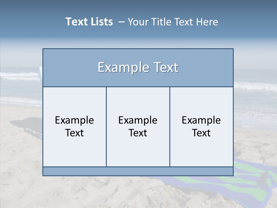 Copy Laptop Sand PowerPoint Template