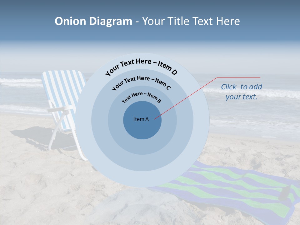 Copy Laptop Sand PowerPoint Template