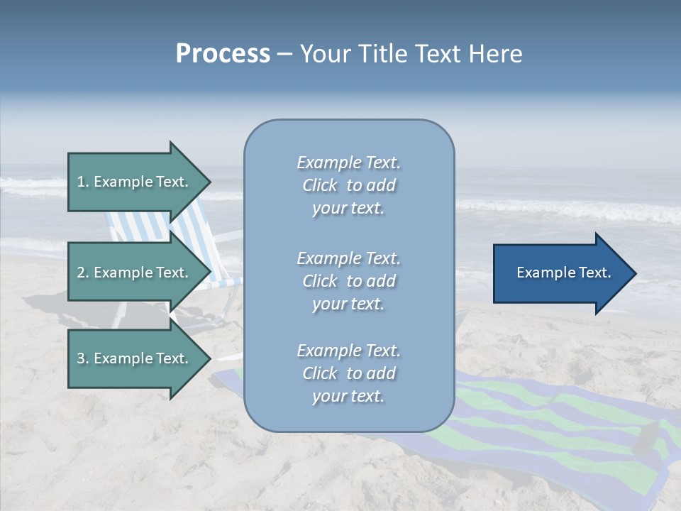 Copy Laptop Sand PowerPoint Template