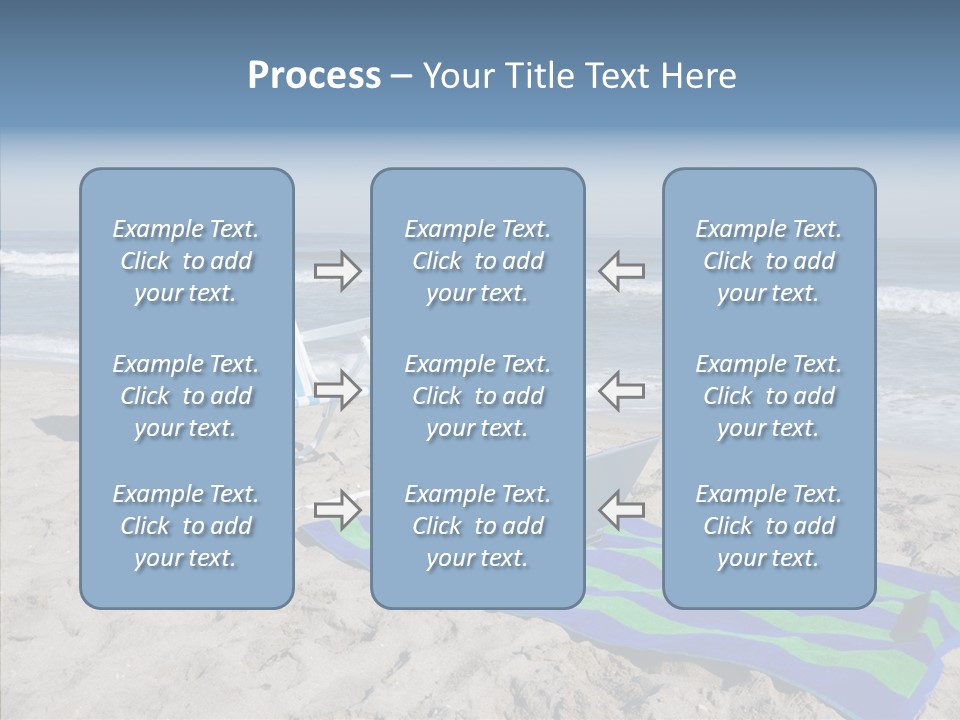 Copy Laptop Sand PowerPoint Template