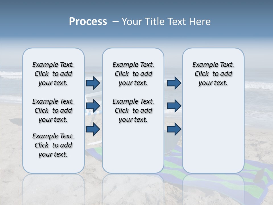 Copy Laptop Sand PowerPoint Template