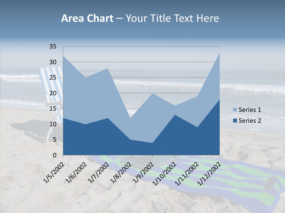 Copy Laptop Sand PowerPoint Template