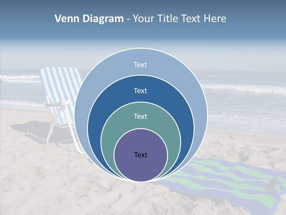 Copy Laptop Sand PowerPoint Template