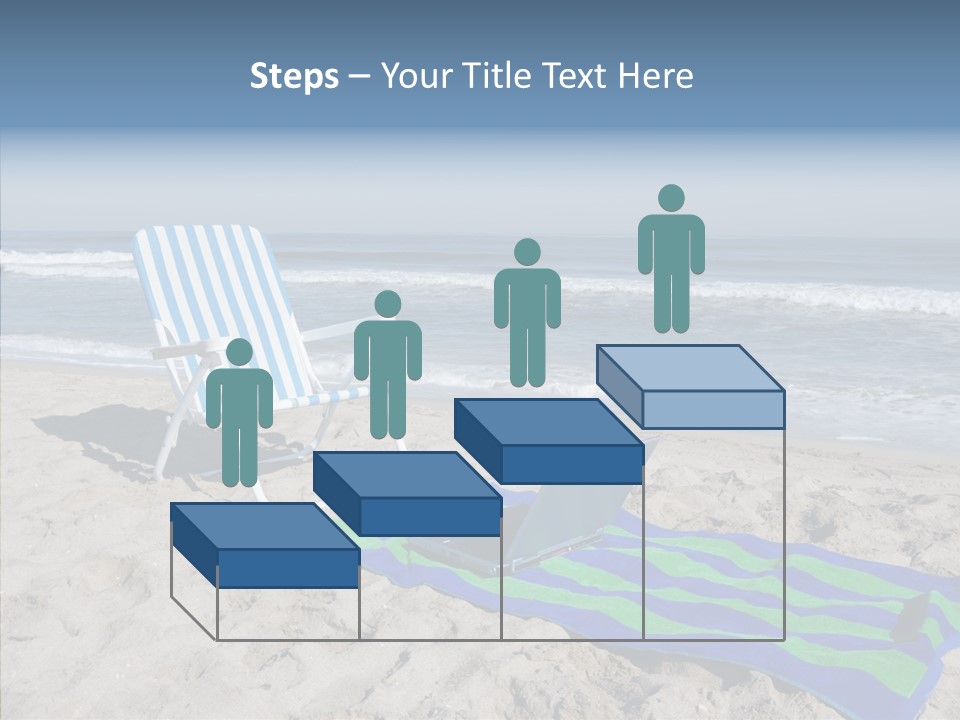 Copy Laptop Sand PowerPoint Template