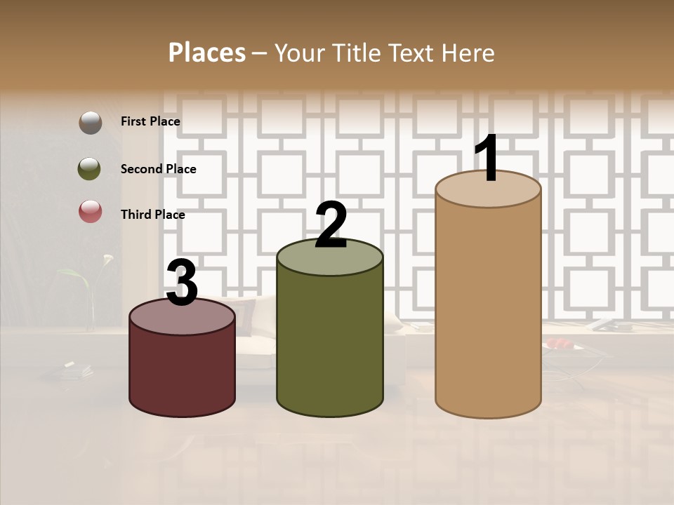 Apartment Furniture Rest PowerPoint Template