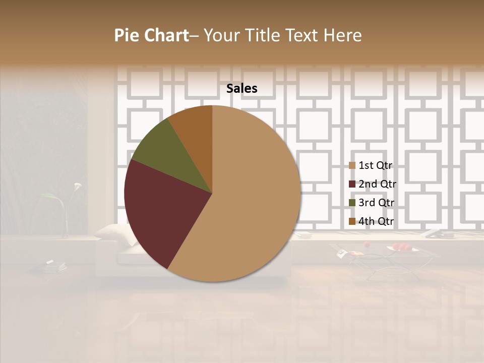 Apartment Furniture Rest PowerPoint Template