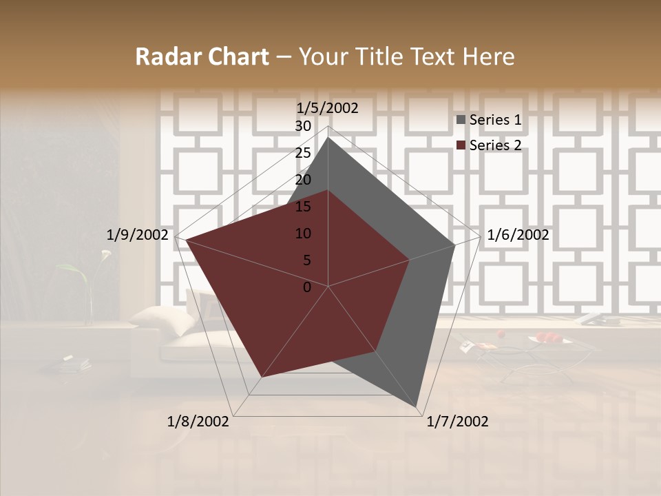 Apartment Furniture Rest PowerPoint Template