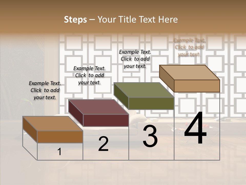 Apartment Furniture Rest PowerPoint Template