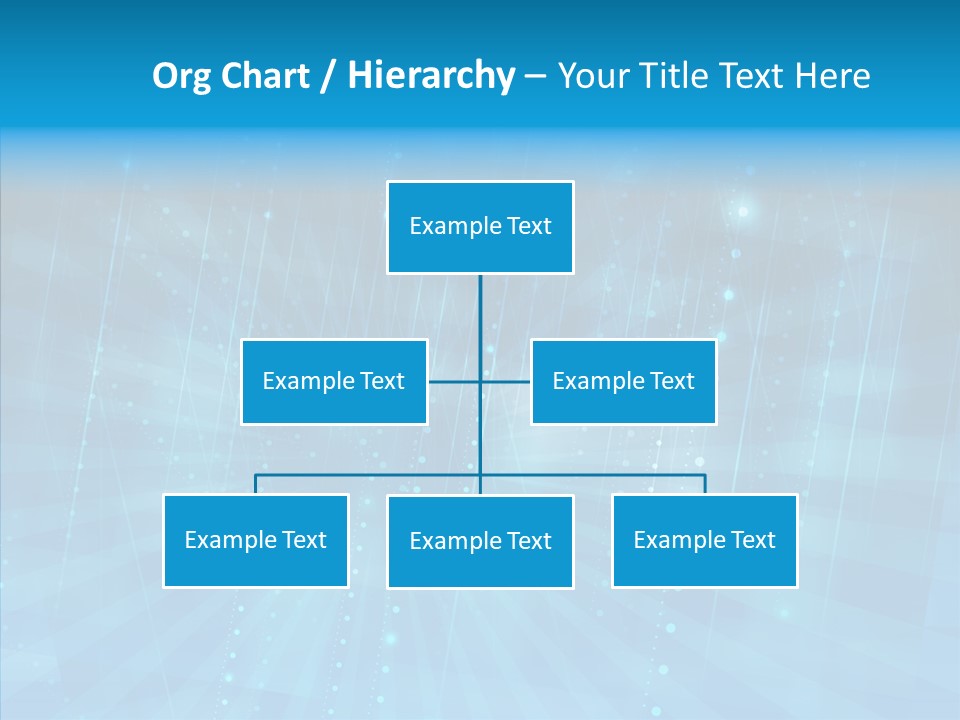 Blue Shiny Pattern PowerPoint Template