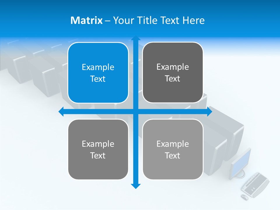 Per On Writing Table PowerPoint Template