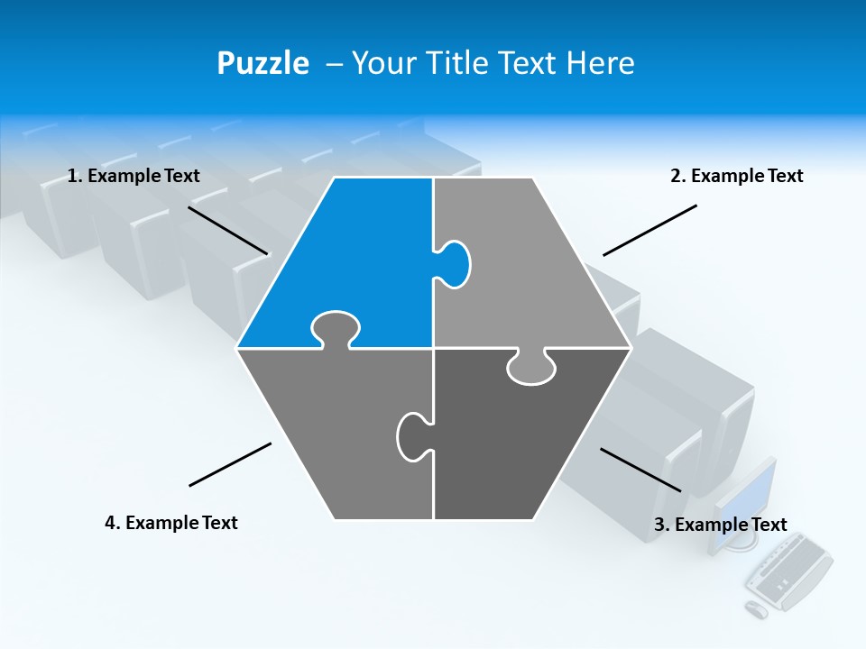 Per On Writing Table PowerPoint Template