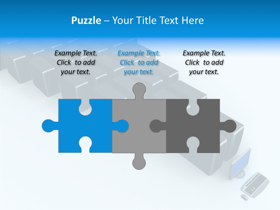 Per On Writing Table PowerPoint Template
