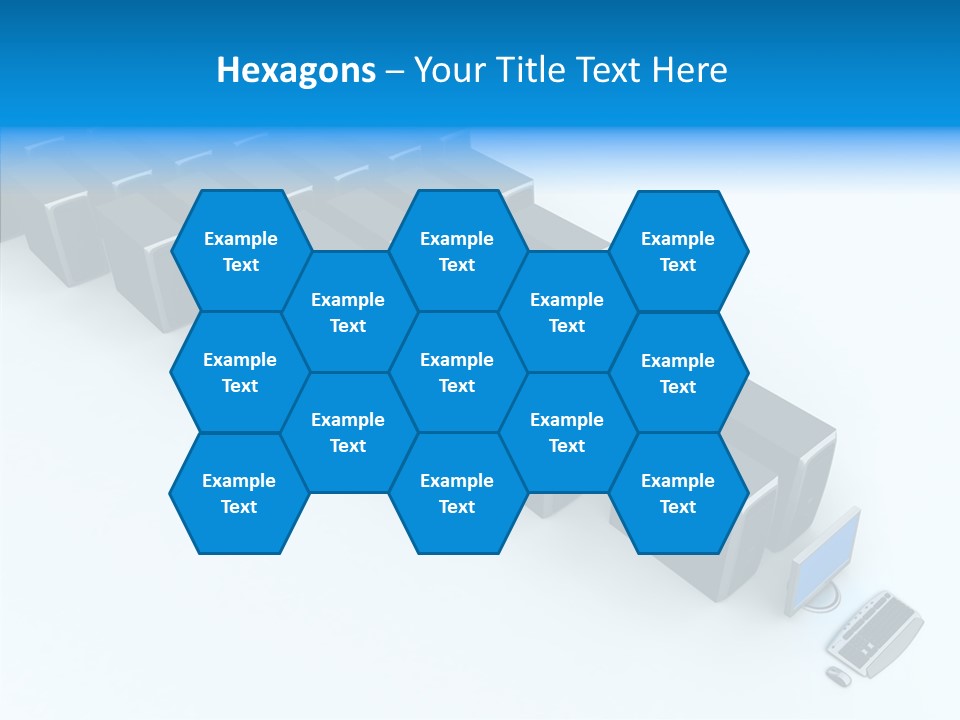 Per On Writing Table PowerPoint Template