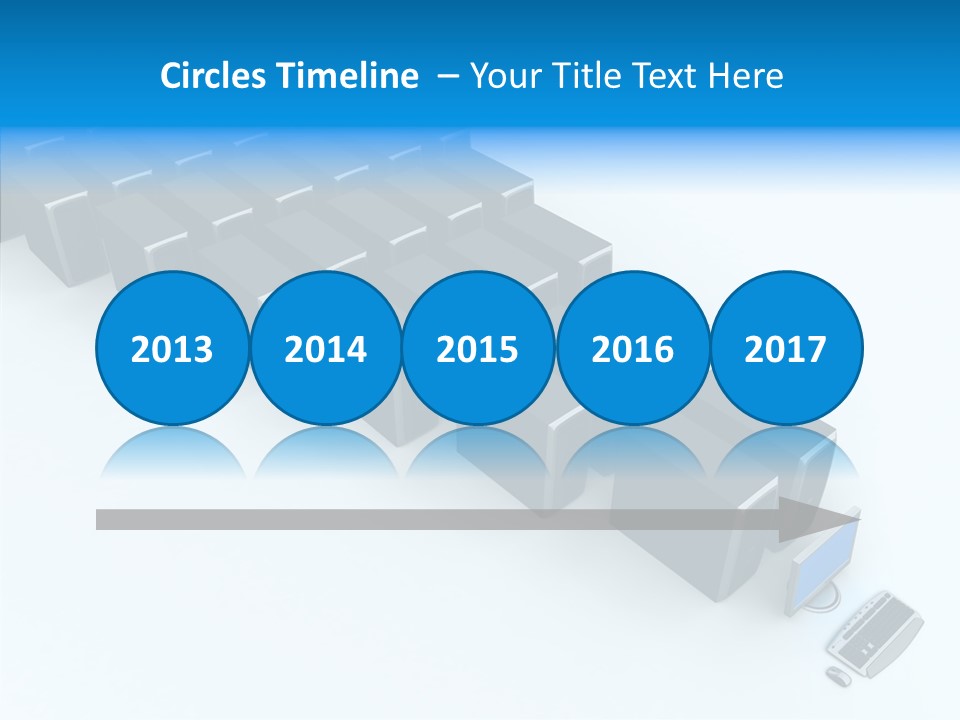 Per On Writing Table PowerPoint Template