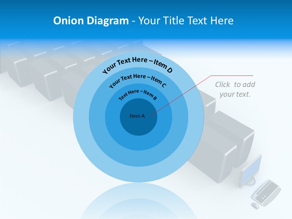 Per On Writing Table PowerPoint Template