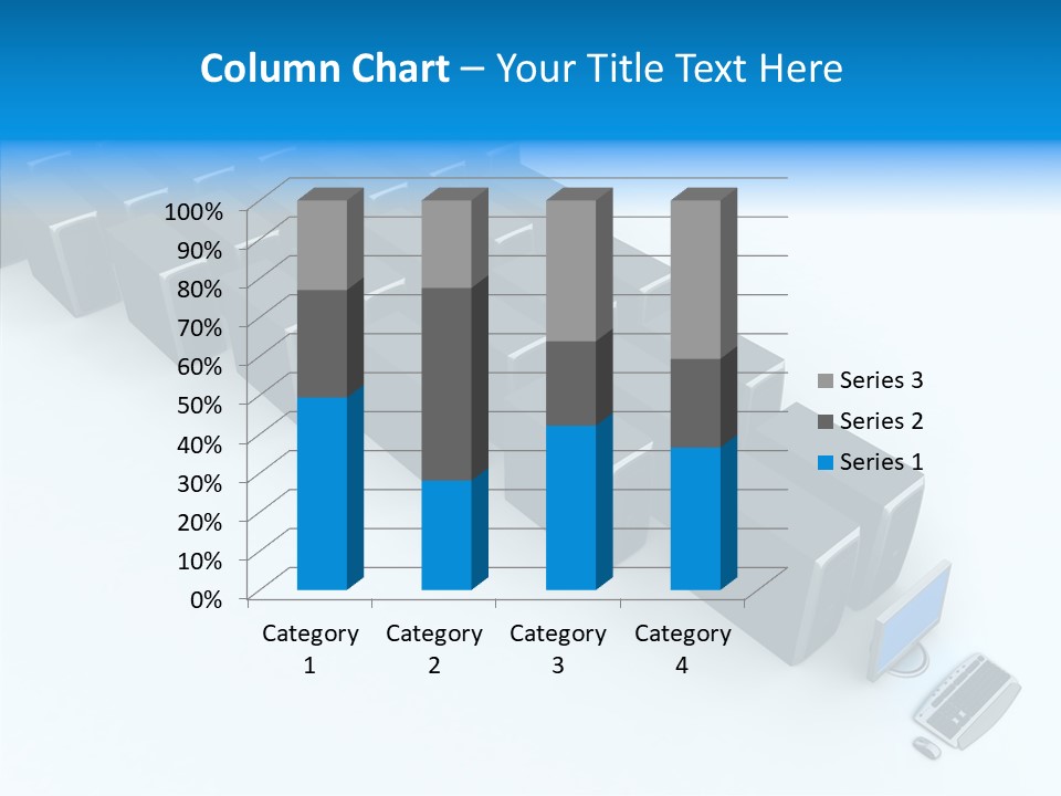 Per On Writing Table PowerPoint Template