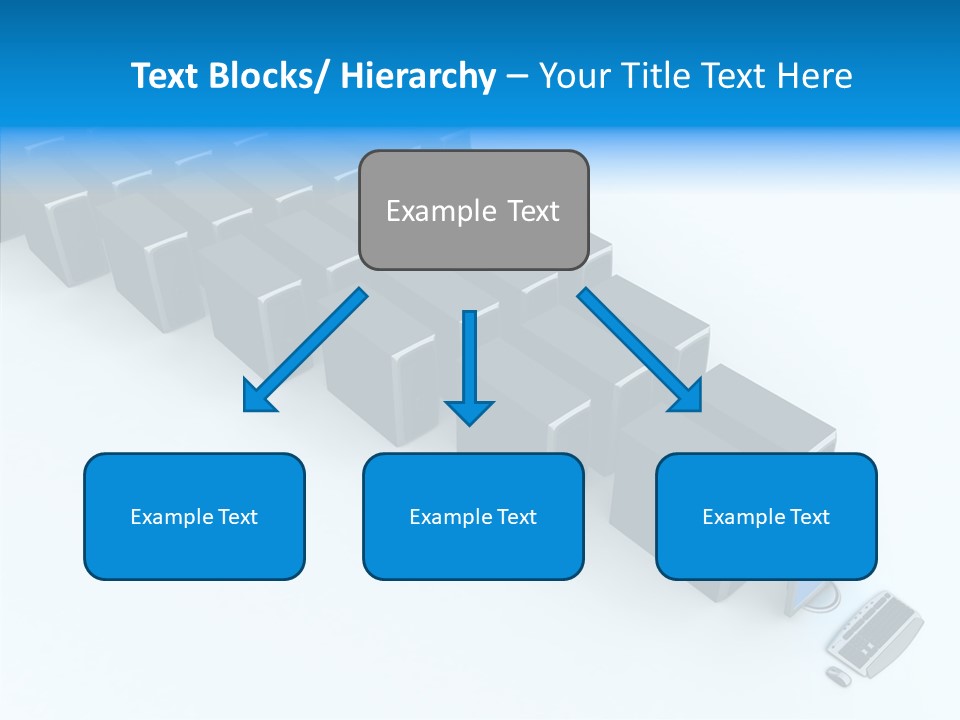 Per On Writing Table PowerPoint Template
