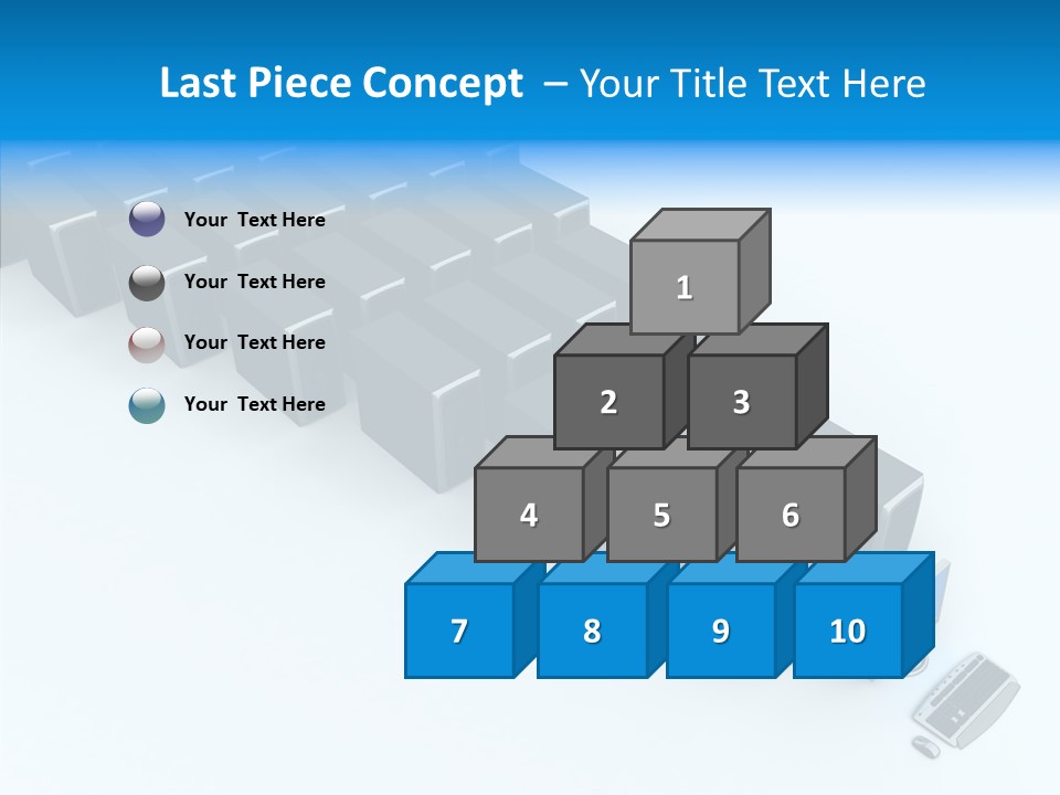 Per On Writing Table PowerPoint Template