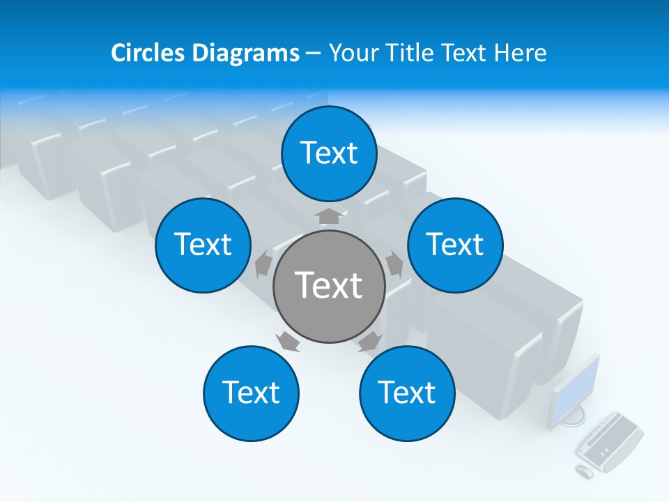 Per On Writing Table PowerPoint Template
